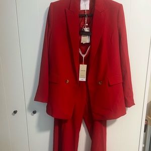 MANGO red suit set